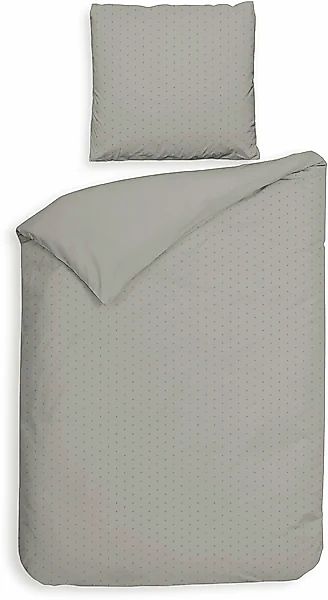 Heckett & Lane Bettwäsche »Punto« 2 Stk. tlg. gepunktet, 100% Baumwolle ab günstig online kaufen
