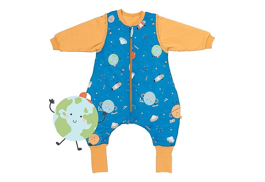 Schlummersack Kinderschlafsack Schlafsack mit Füßen und umklappbaren Bündch günstig online kaufen