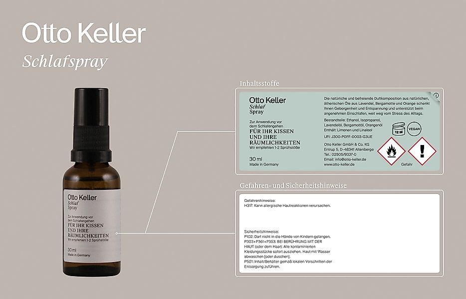 Otto Keller Gänsedaunenbettdecke + Kopfkissen Bella, günstig online kaufen