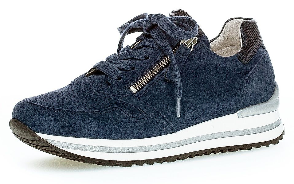 Gabor TURIN Keilsneaker, Freizeitschuh, Halbschuh, Schnürschuh günstig online kaufen