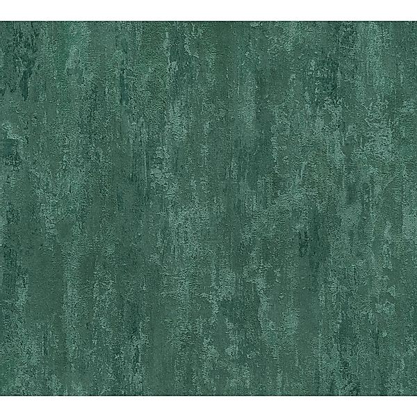 A.S. Création Vliestapete Rostoptik Dunkelgrün,eicht Glanz,eicht Strukt. FS günstig online kaufen