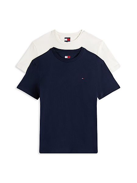 Tommy Jeans Rundhalsshirt TJM XSLIM 2PACK JERSEY TEE EXT (Packung, 2er-Pack günstig online kaufen