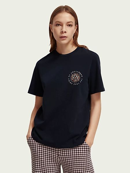 Scotch Shrunk Relaxed fit artwork T-shirt günstig online kaufen