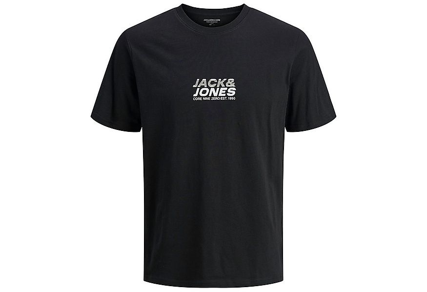 Jack & Jones Rundhalsshirt Jack&Jones XXL T-Shirt Logoprint JCOTARMAC schwa günstig online kaufen