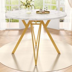 KLAM HOME Esstisch Runder Esstisch (100×100×76cm), günstig online kaufen