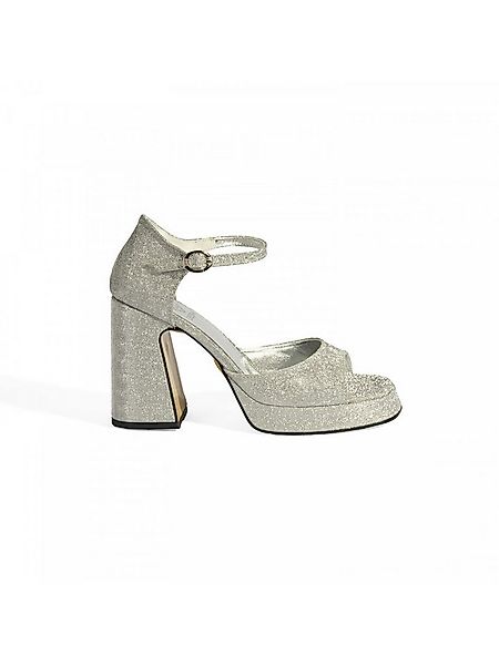 Desa Damen-Plateau-Pumps – Obermaterial aus Textil, Futter aus Kunstleder, günstig online kaufen