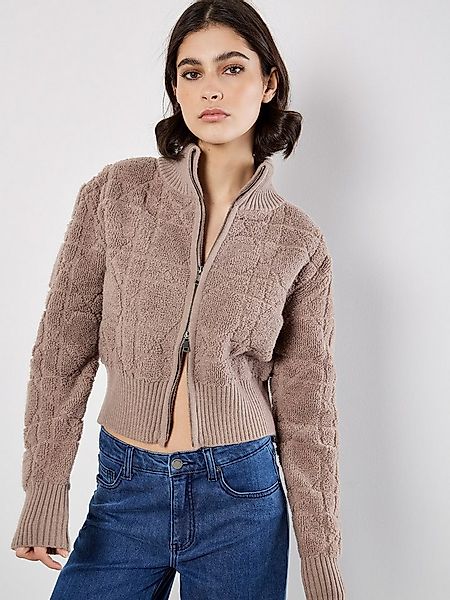 Apricot Cardigan Kurzjacke aus Bouclé günstig online kaufen