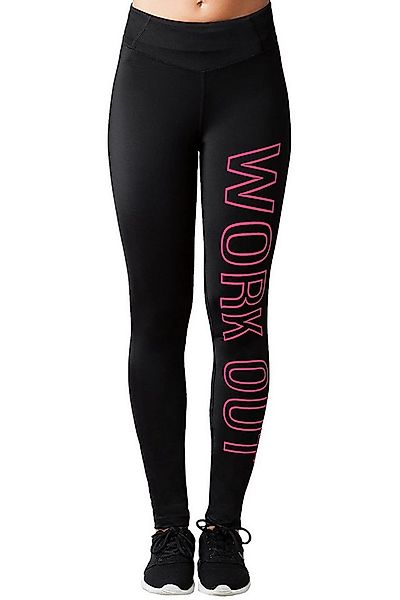 BRUBAKER Leggings Damen Sport Leggings - Work out - Sporthose Blickdicht Sc günstig online kaufen
