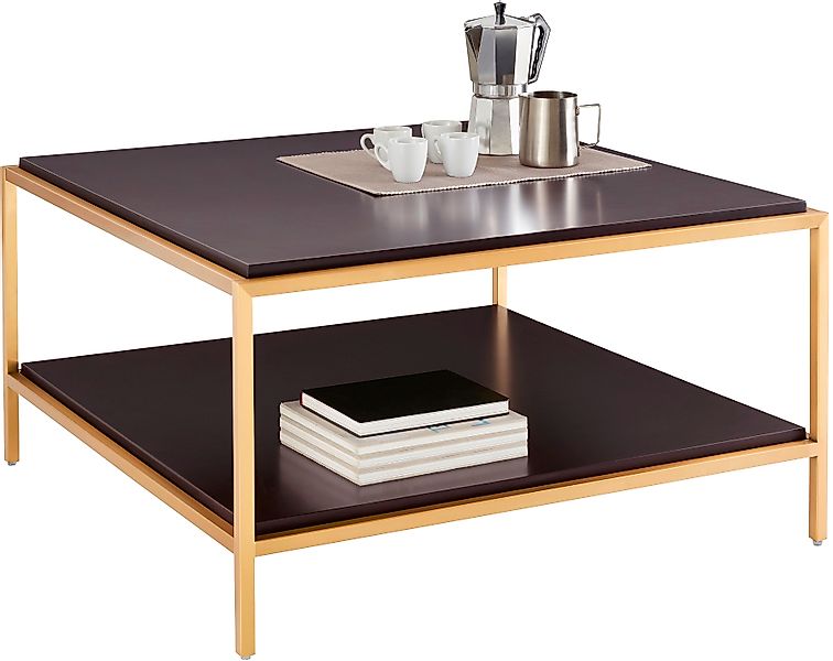 Leonique Couchtisch »Cherlen, TOPSELLER!, OTTOs Choice« mit zwei Ablagefläc günstig online kaufen