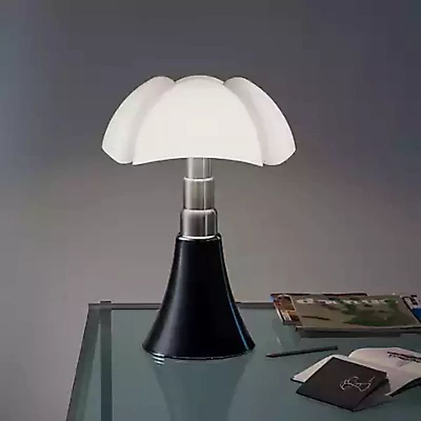 Martinelli Luce Pipistrello Tischleuchte LED, dunkelbraun - 40 cm - 2.700 K günstig online kaufen
