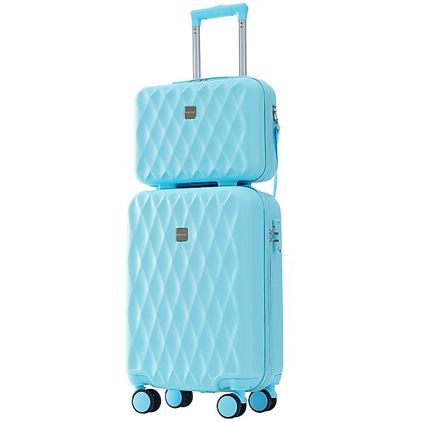 OKWISH Hartschalen-Trolley Kofferset, ABS-Material TSA Zollschloss günstig online kaufen