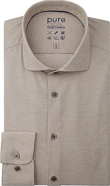 Pure Shirt Melange Beige - Größe 38 günstig online kaufen