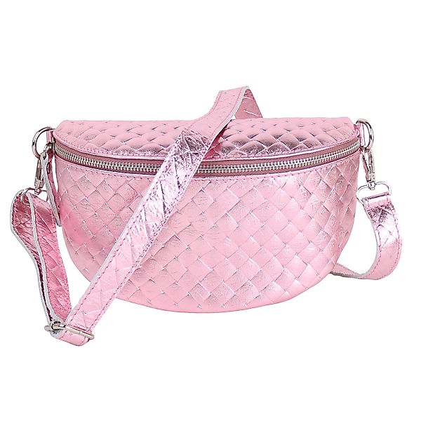 MIRROSI Bauchtasche Damen, Echtleder, Leder, Made günstig online kaufen