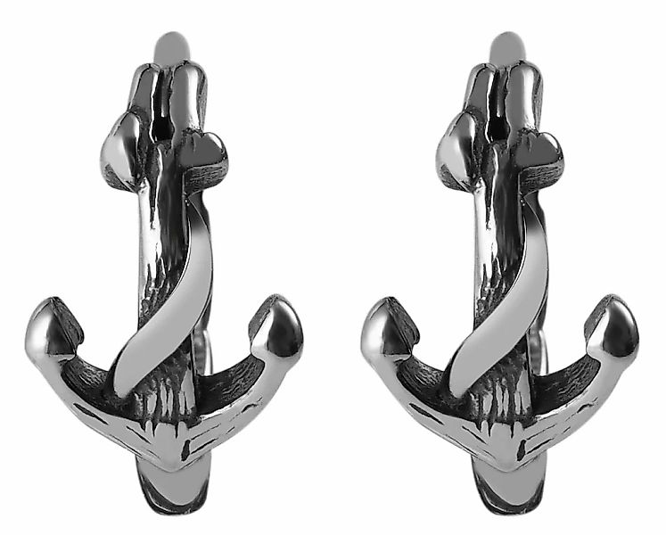 Adelia´s Klappcreolen "Unisex Ohrringe – Klappcreole aus Edelstahl" Ein kle günstig online kaufen