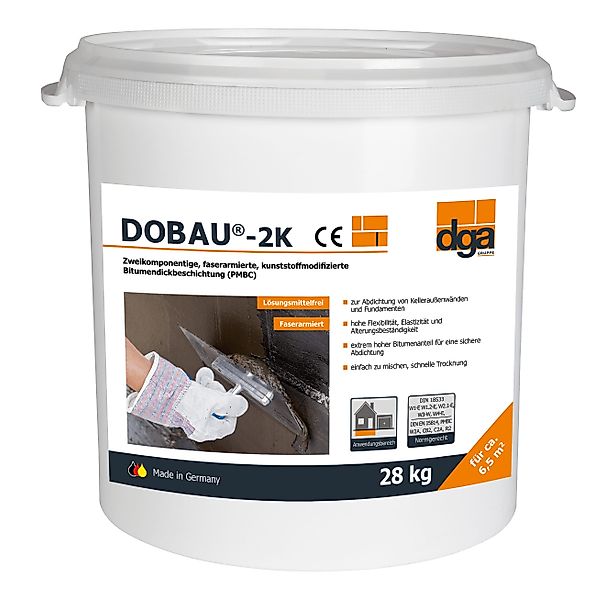 DOBAU Dichtstoff 2K Bitumen Dickbeschichtung Dobau günstig online kaufen