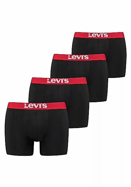 Levis Boxershorts, (Packung, 4er-Pack), mit breitem Logobund günstig online kaufen