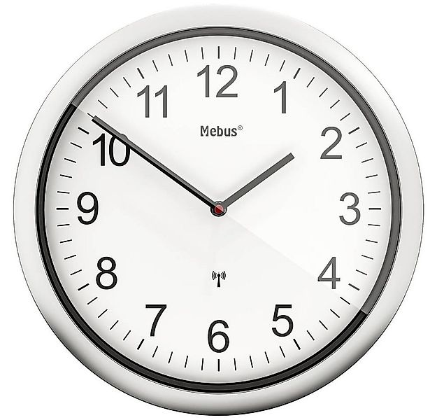 Mebus Wanduhr Funk Wanduhr 19809 (Leisegang-Uhrwerk) günstig online kaufen