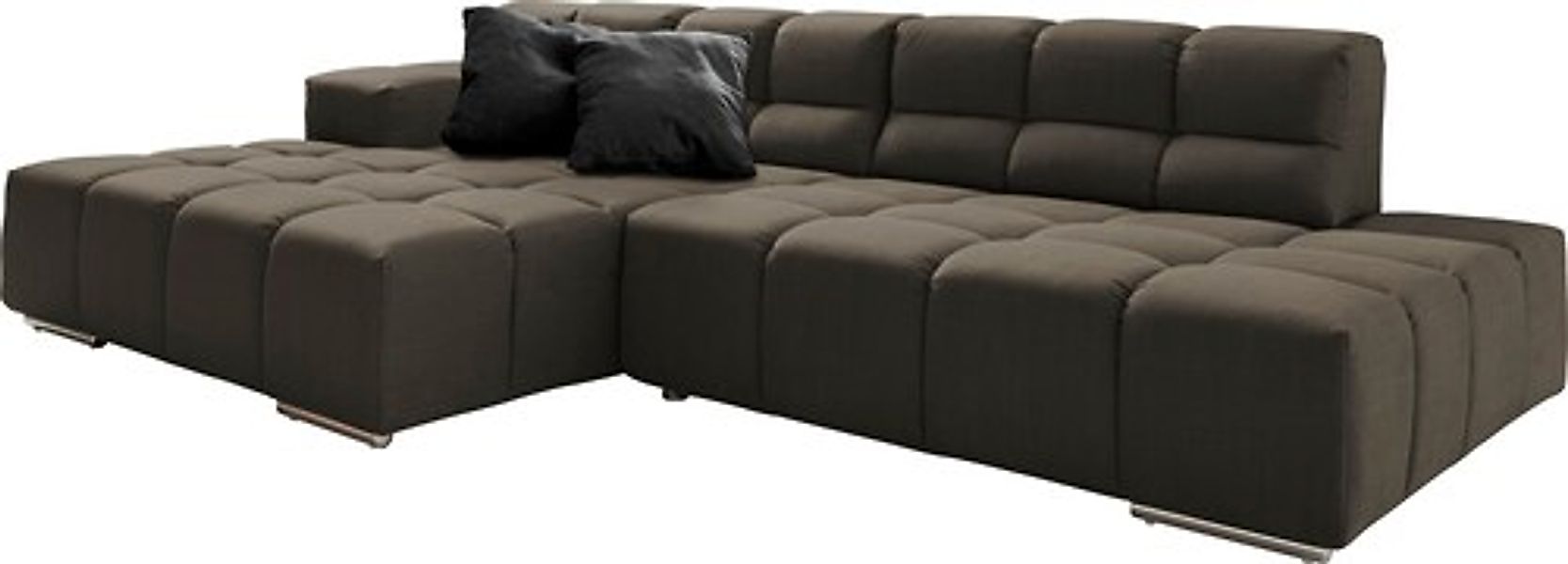 designwerk Ecksofa »Temple, Designsofa trifft hohen Sitzkomfort, L-Form« mi günstig online kaufen