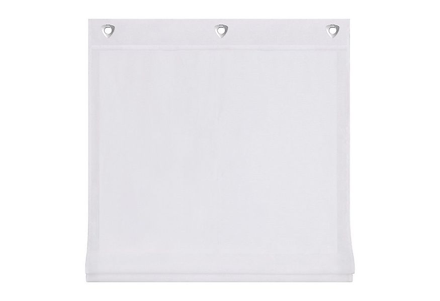 Joyswahl Raffrollo, mit Hakenaufhängung, Uni Strukturiertes Gewebe Gardinen günstig online kaufen