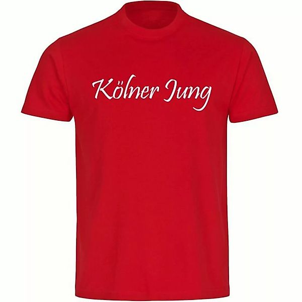 multifanshop T-Shirt Herren Köln - Kölner Jung - Männer günstig online kaufen