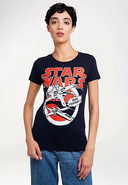 LOGOSHIRT T-Shirt "X-Wings - Krieg der Sterne - Star Wars" günstig online kaufen