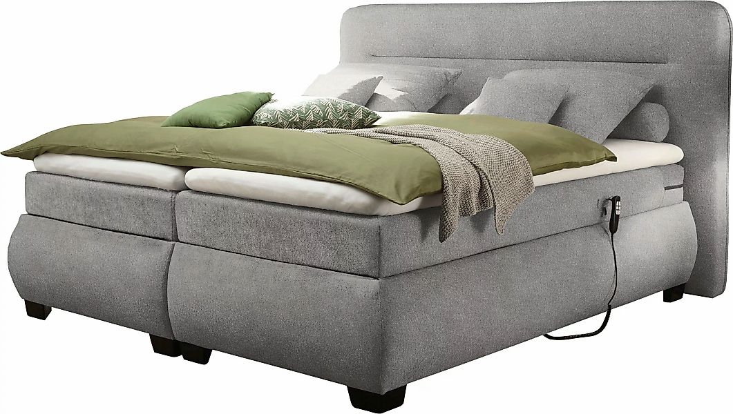 ED EXCITING DESIGN Boxspringbett »Evolution«, inkl. Motor und Topper günstig online kaufen