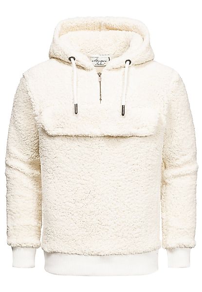 Amaci&Sons Kapuzenpullover RUXTON Windbreaker mit Teddyfell günstig online kaufen