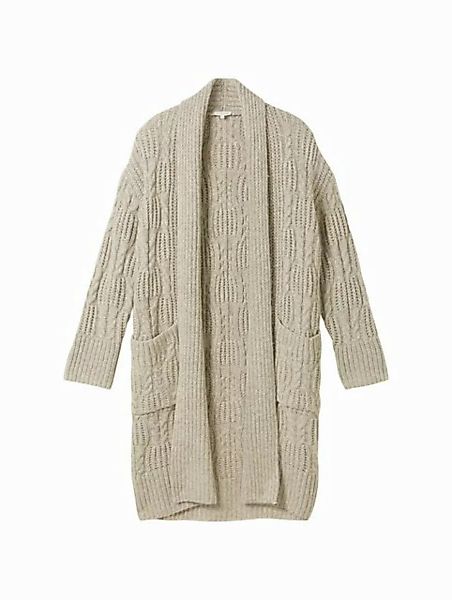 TOM TAILOR Cardigan Langer Cardigan mit recycelter Wolle günstig online kaufen