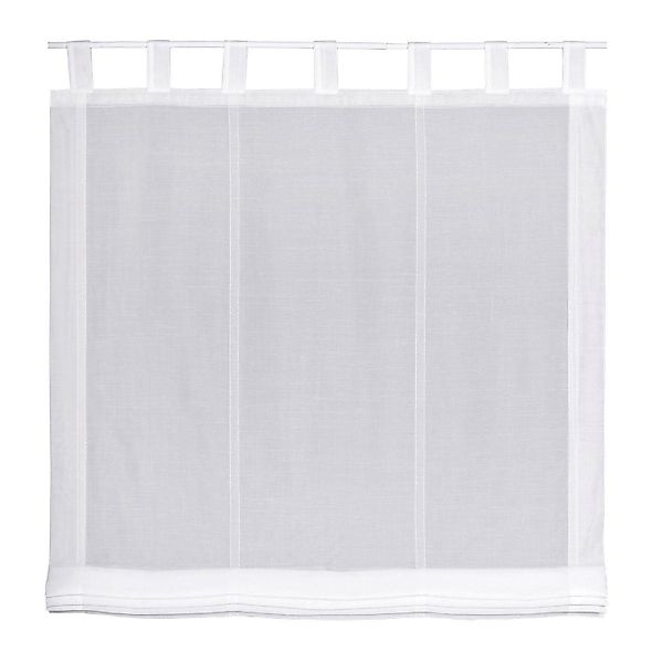 Gerster Raffrollo "Barnd" mit Schlaufen freihängend Schlaufenrollo BARND, H günstig online kaufen