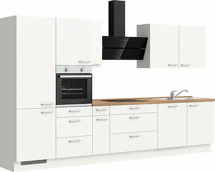 nobilia® Küchenzeile »"Touch II"«, vormontiert, Ausrichtung wählbar, Breite günstig online kaufen