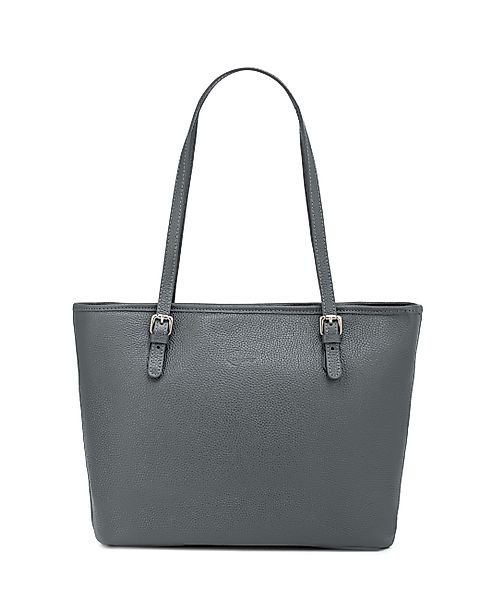 Caspar Schultertasche Leder Tote Bag Damen günstig online kaufen