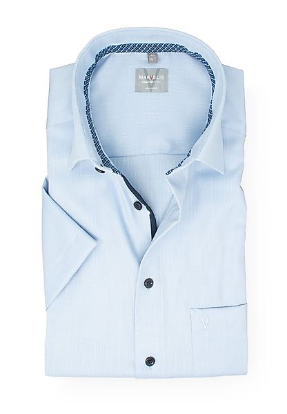 MARVELIS Kurzarmhemd Comfort Fit bequeme Schnittführung günstig online kaufen