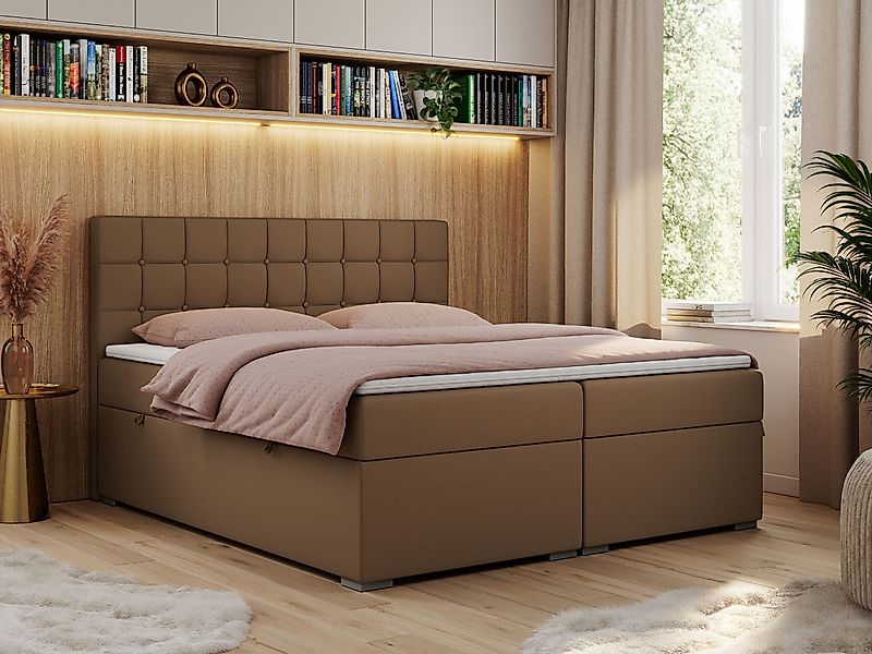 MKS MÖBEL Boxspringbett CARMEN (Set, Packung, günstig online kaufen