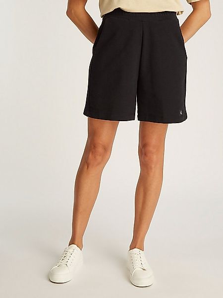 Calvin Klein Jeans Sweatshorts WOVEN LABEL SHORTS mit Logo günstig online kaufen
