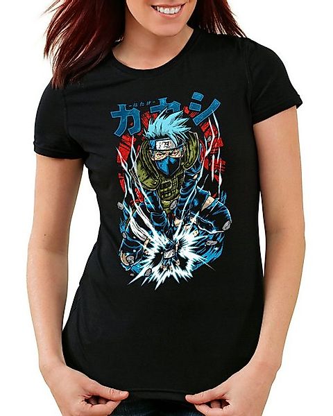 style3 T-Shirt Kakashi Power kakashi sasuke shikamaru naruto anime manga co günstig online kaufen