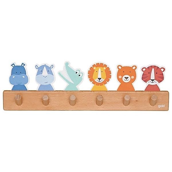 goki Wandgarderobe Kindergarderobe Tierfreunde (Set, 1 günstig online kaufen