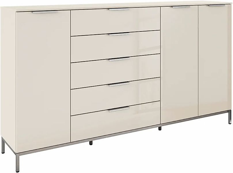 rauch Kombikommode "Kommode Türkommode Sideboard Kombikommode FLIPP mit Gla günstig online kaufen