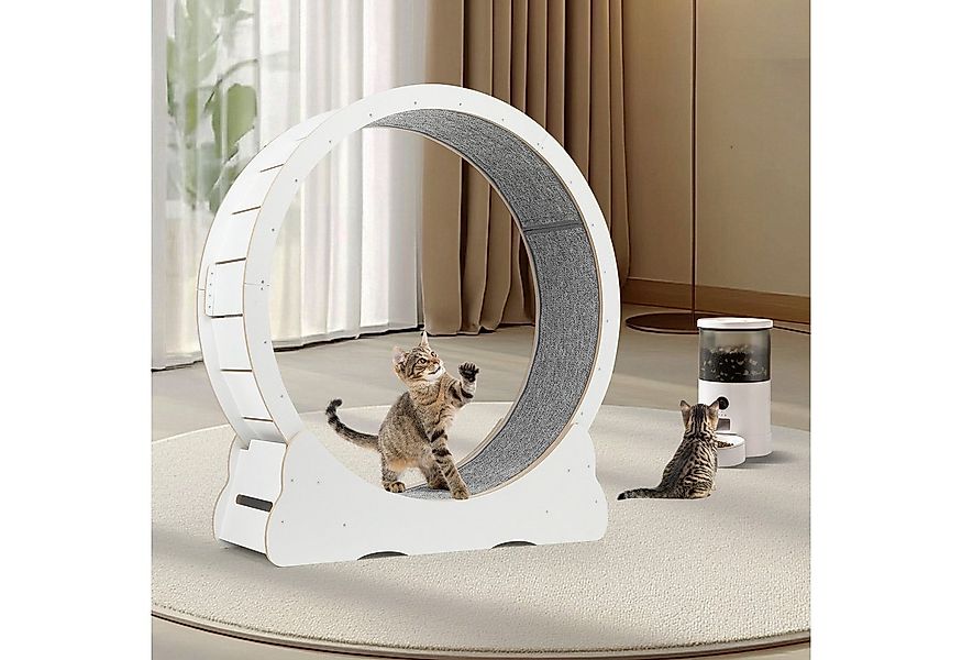 oyajia Tier-Intelligenzspielzeug Katzenlaufrad, MDF, MDF, Innendurchmesser günstig online kaufen