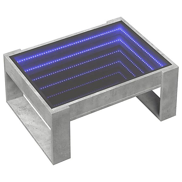 vidaXL Couchtisch mit Infinity-LED Betongrau 70x53x30 cm 847633 günstig online kaufen