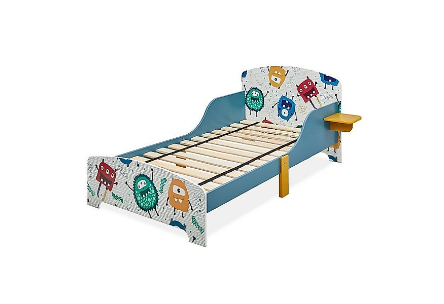 relaxdays Kinderbett kleine Monster mit Ablage günstig online kaufen