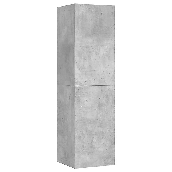 VidaXL TV-Schrank Betongrau 30,5x30x110 cm Holzwerkstoff günstig online kaufen