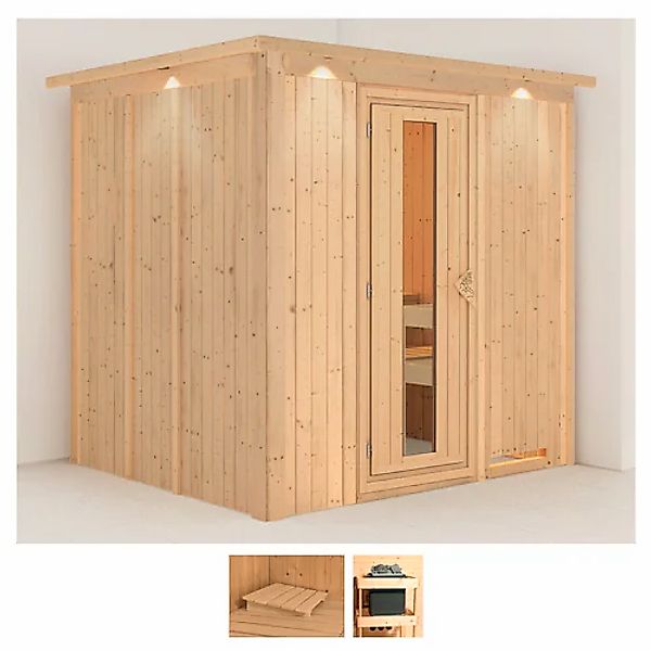 Karibu Sauna »Dima« Set, ohne Ofen günstig online kaufen