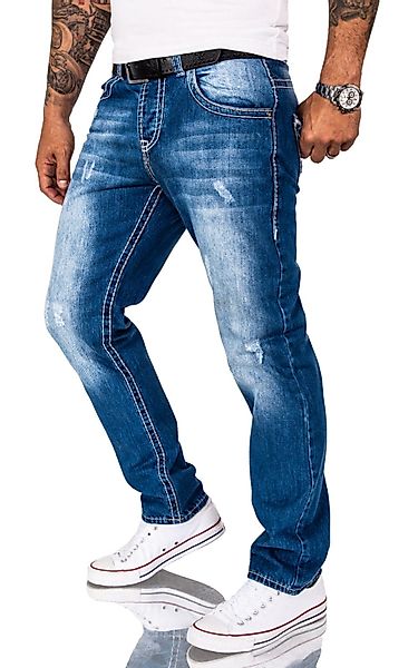 Rock Creek Straight-Jeans Herren Jeans dicke günstig online kaufen