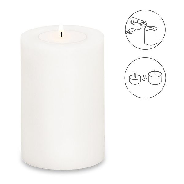 EDZARD Stumpenkerze Cornelius Ø 10 cm, günstig online kaufen