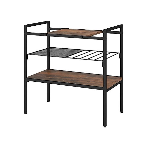 Costway Beistelltisch mit Abnehmbarer Platte 60 x 33,5 x 61 cm günstig online kaufen