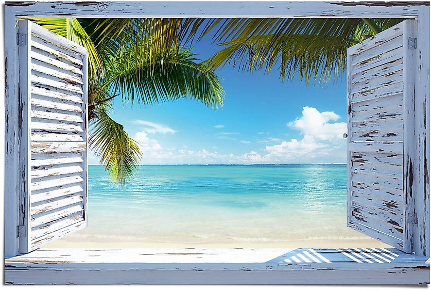 Reinders! Poster Strandblick, (1 St) günstig online kaufen