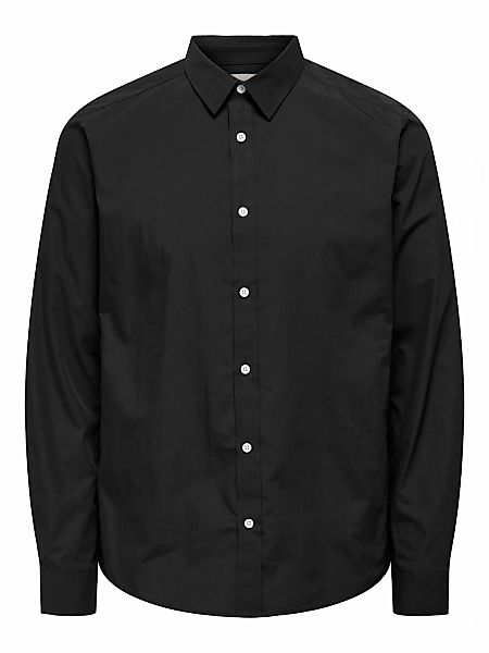 ONLY & SONS Langarmhemd "ONSFLORIAN LIFE LS POPLIN SHIRT OTL" günstig online kaufen