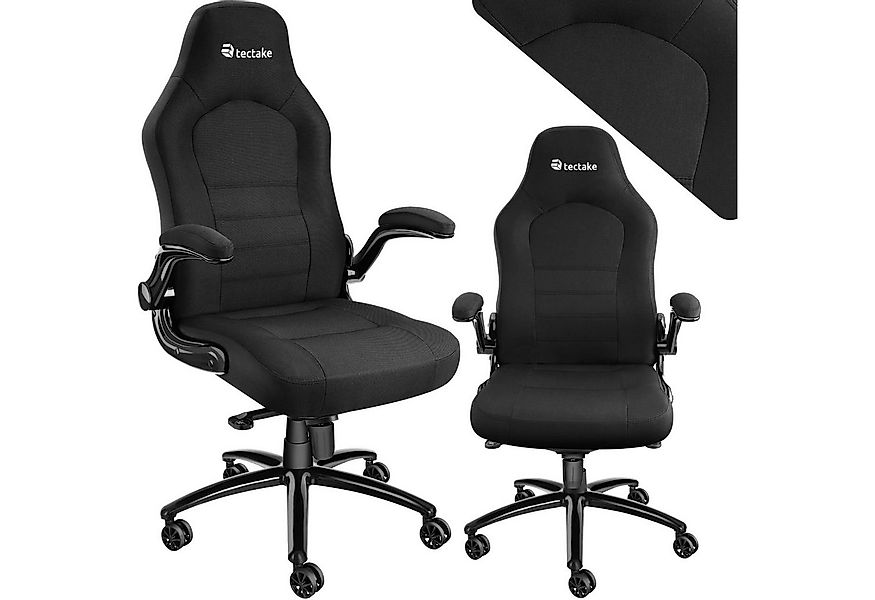 tectake Drehstuhl Bürostuhl (Set, 1 St), Nach hinten wegklappbare Armlehnen günstig online kaufen