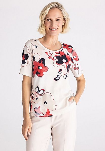 FRANK WALDER T-Shirt mit Allover-Print günstig online kaufen