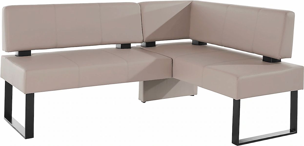 OTTO home Eckbank "Oliver mit Metallgestell, Küchenbank" verschiedene Bezüg günstig online kaufen